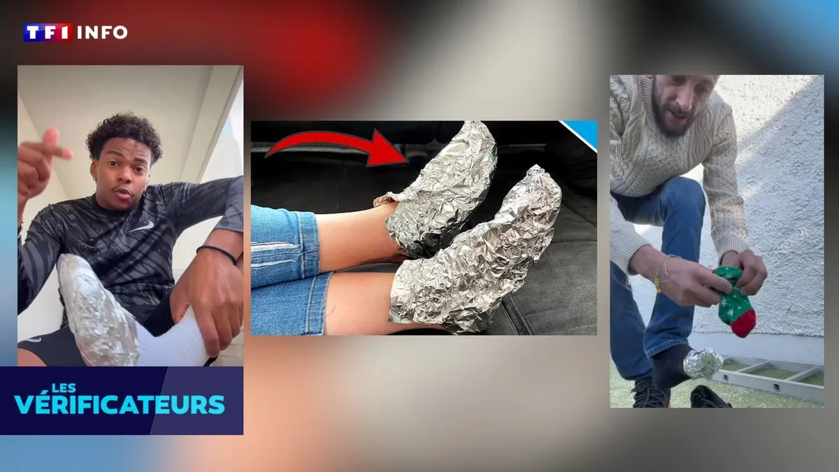 Aluminiumfolie: houdt het je tenen echt warm in de kou?