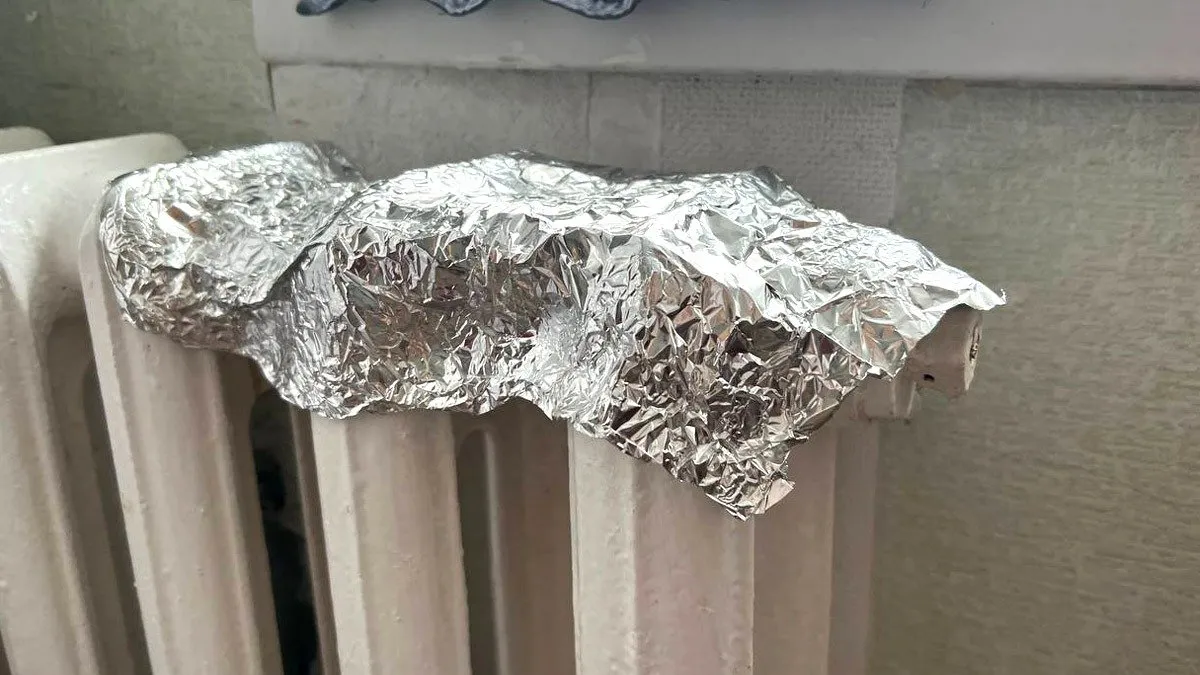 Slim warmtebeheer: aluminiumfolie achter de radiator